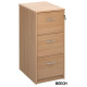 Maestro Lockable Wooden Filing Cabinet - 45KG Capacity Per Draw