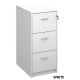 Maestro Lockable Wooden Filing Cabinet - 45KG Capacity Per Draw