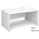 Maestro 25 Wave Office Desk - Panel End Legs