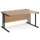 Maestro Cantilever Wave Office Desk
