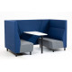 Muse 4 Person Fabric Meeting Booth