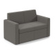 Oslo Square Back Reception Double Seater Sofa