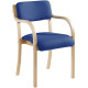 Prague Wood Frame Reception Chair
