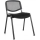 Taurus Black Mesh Conference Stacking Chair