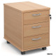 Maestro 3 Drawer Under Desk Mobile Pedestal