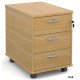 Maestro 3 Drawer Under Desk Mobile Pedestal