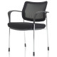 Brunswick Deluxe Mesh Back Visitor Chair with Arms