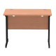Rayleigh 600mm Deep Cantilever Straight Office Desk