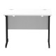 Rayleigh 600mm Deep Cantilever Straight Office Desk