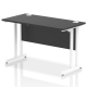 Rayleigh 600mm Deep Cantilever Straight Office Desk