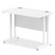 Rayleigh 600mm Deep Cantilever Straight Office Desk