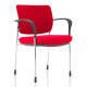 Brunswick Bespoke Fabric Visitor Chair with Arms