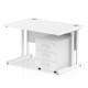 Rayleigh Cantilever Desk With 3 Draw Mobile Pedestal