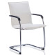 Echo Leather Cantilever Meeting Chair 