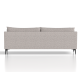 Emmy Grey Cushioned 3 Seater Sofa