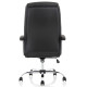 Hatley Black Bonded Leather Chair