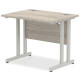 Rayleigh 600mm Deep Cantilever Straight Office Desk