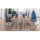 Rayleigh 600mm Deep Cantilever Straight Office Desk
