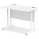 Rayleigh 600mm Deep Cantilever Straight Office Desk