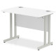 Rayleigh 600mm Deep Cantilever Straight Office Desk
