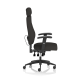Nexus High Back Chair With Headrest Black Fabric