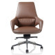 Olive Boardroom Leather Executive Office Chair 