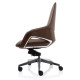 Olive Boardroom Leather Executive Office Chair 