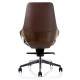 Olive Boardroom Leather Executive Office Chair 