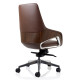 Olive Boardroom Leather Executive Office Chair 