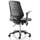 Relay Mesh Back Leather Seat Office Chair 