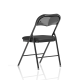 Sicily Black Polyurethane Folding Chair