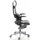 Zure Black Frame Charcoal Mesh Ergonomic Office Chair
