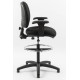 Ergo Line Fabric Draughtsman Chair
