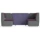 bTogether Open Upholstered 2 Seater Booth Low Back