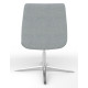 Fresh Lounge Chair With 4 Star Chrome Base