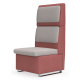 In-Sit High Back One Seater 600mm Wide Chair