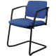Morello Black Cantilever Visitor Chair 