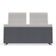 Sit-u Upholstered Twin Back Chair