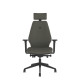 Solo High Back Small Seat Chair With Headrest