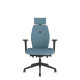 Solo Medium Back Chair with Headrest