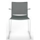 Tango Plastic Seat And Mesh Back Stacking Chair