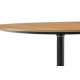 Nero 1000mm Executive Circular Meeting Table
