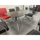 Nero Executive Boardroom Table With One Cable Port