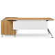 Nero Executive Desk With Return Storage 