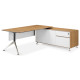 Nero Executive Desk With Return Storage 