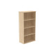 Core Wooden Bookcase - 5 Heights 