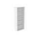 Core Wooden Bookcase - 5 Heights 