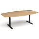 Elev8 Touch Adjustable Radial Boardroom Table 
