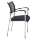 Jupiter Mesh Back Chrome Frame Meeting Chairs 