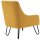 Pearl Fabric Breakout Reception Chair